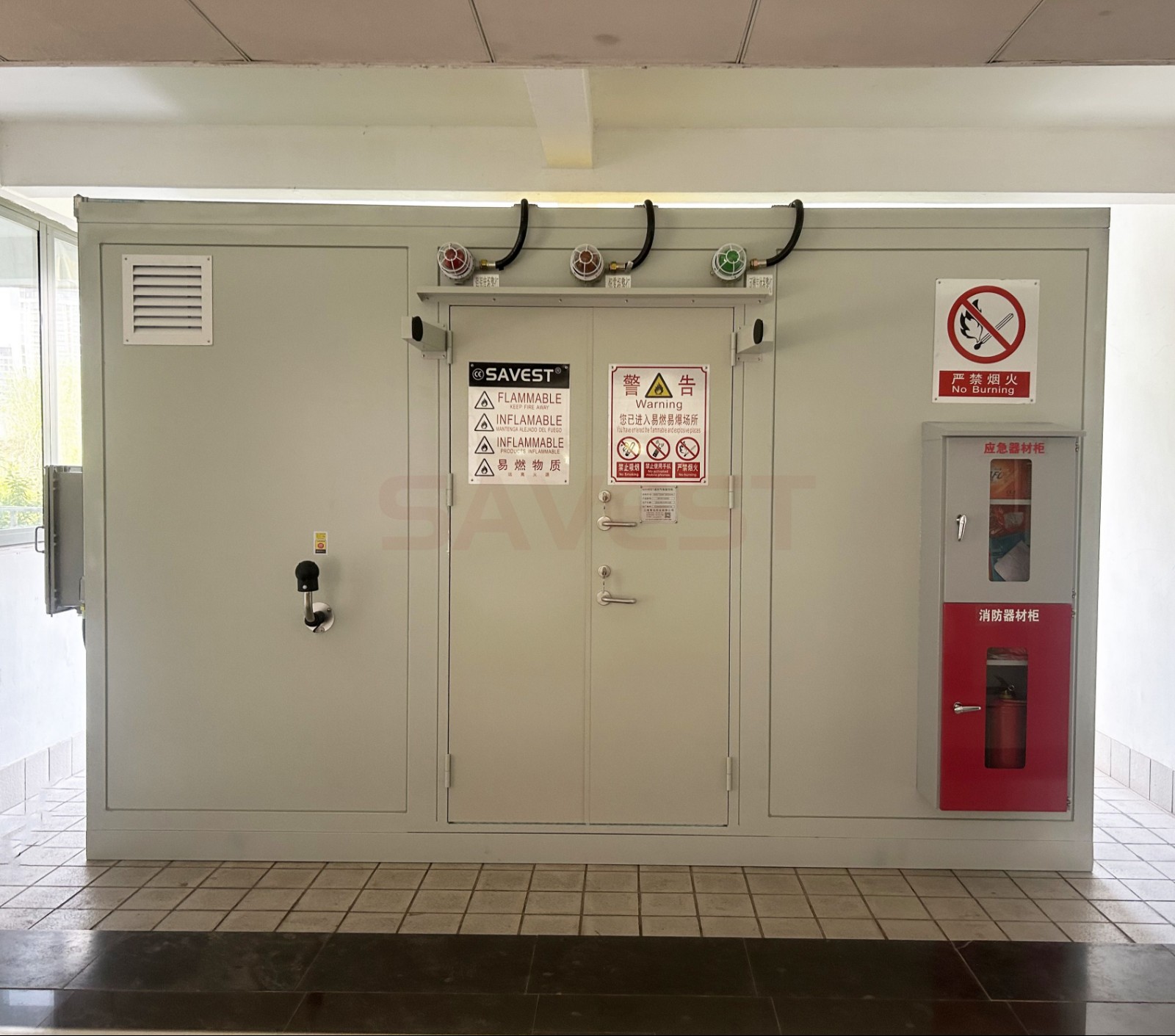 图片 1 室外气瓶暂存柜