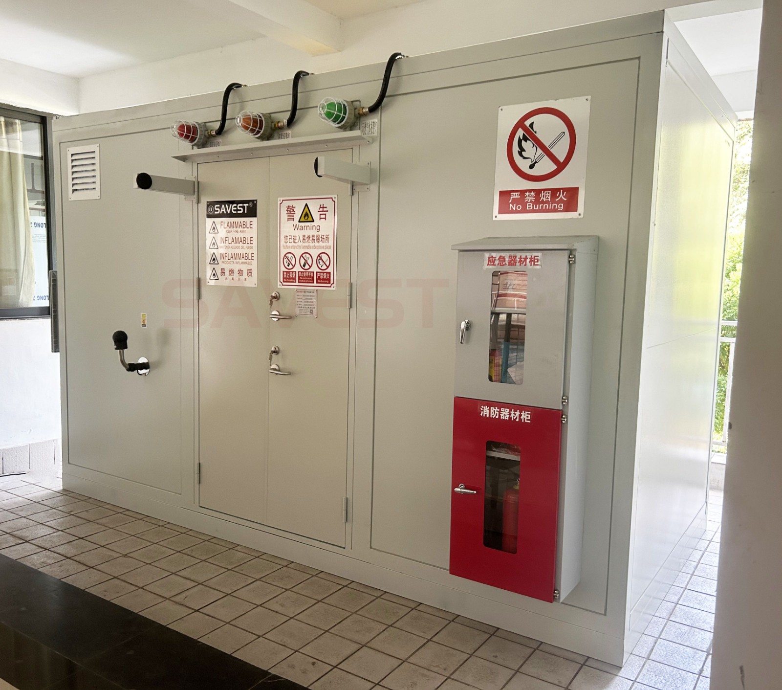 图片 3 室外气瓶暂存柜