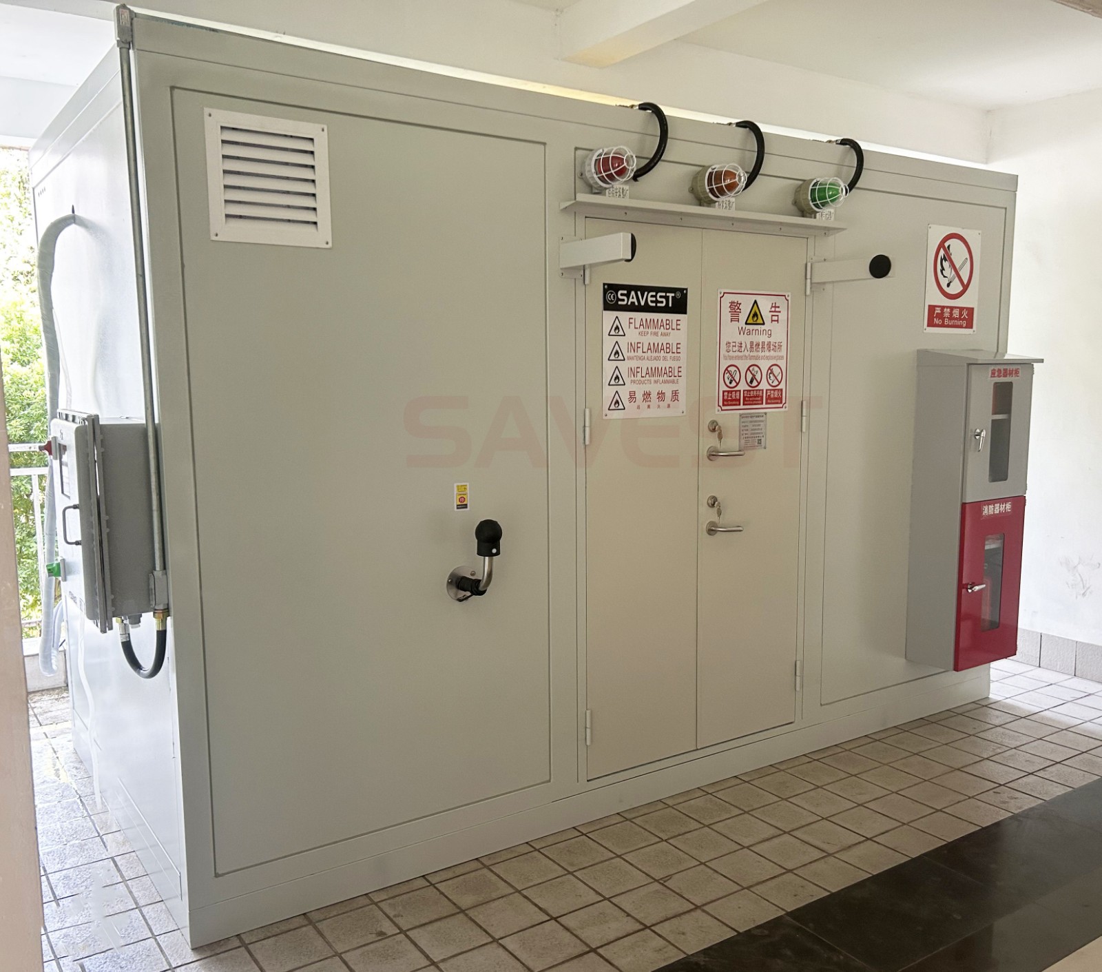 图片 2 室外气瓶暂存柜