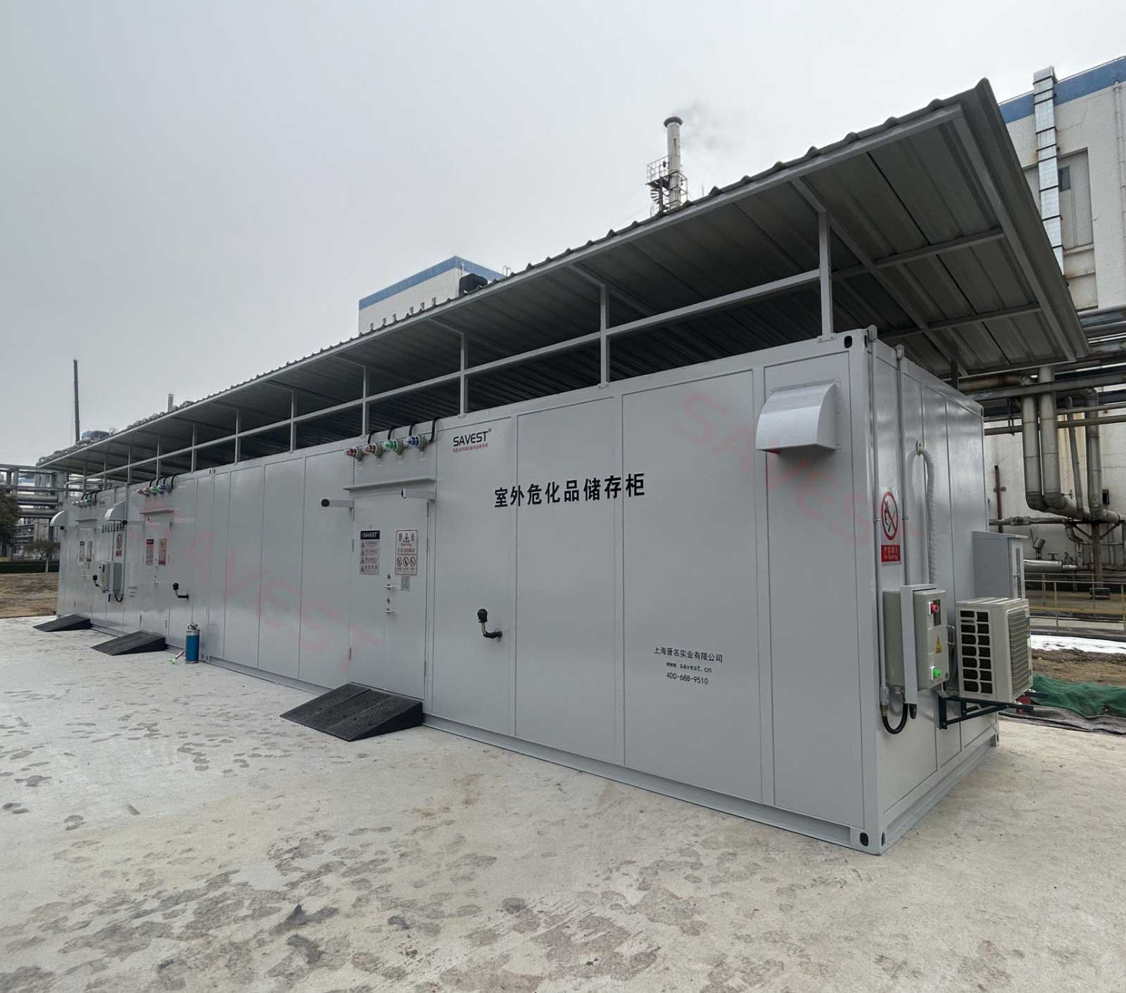 图片-1 户外危化品暂存柜